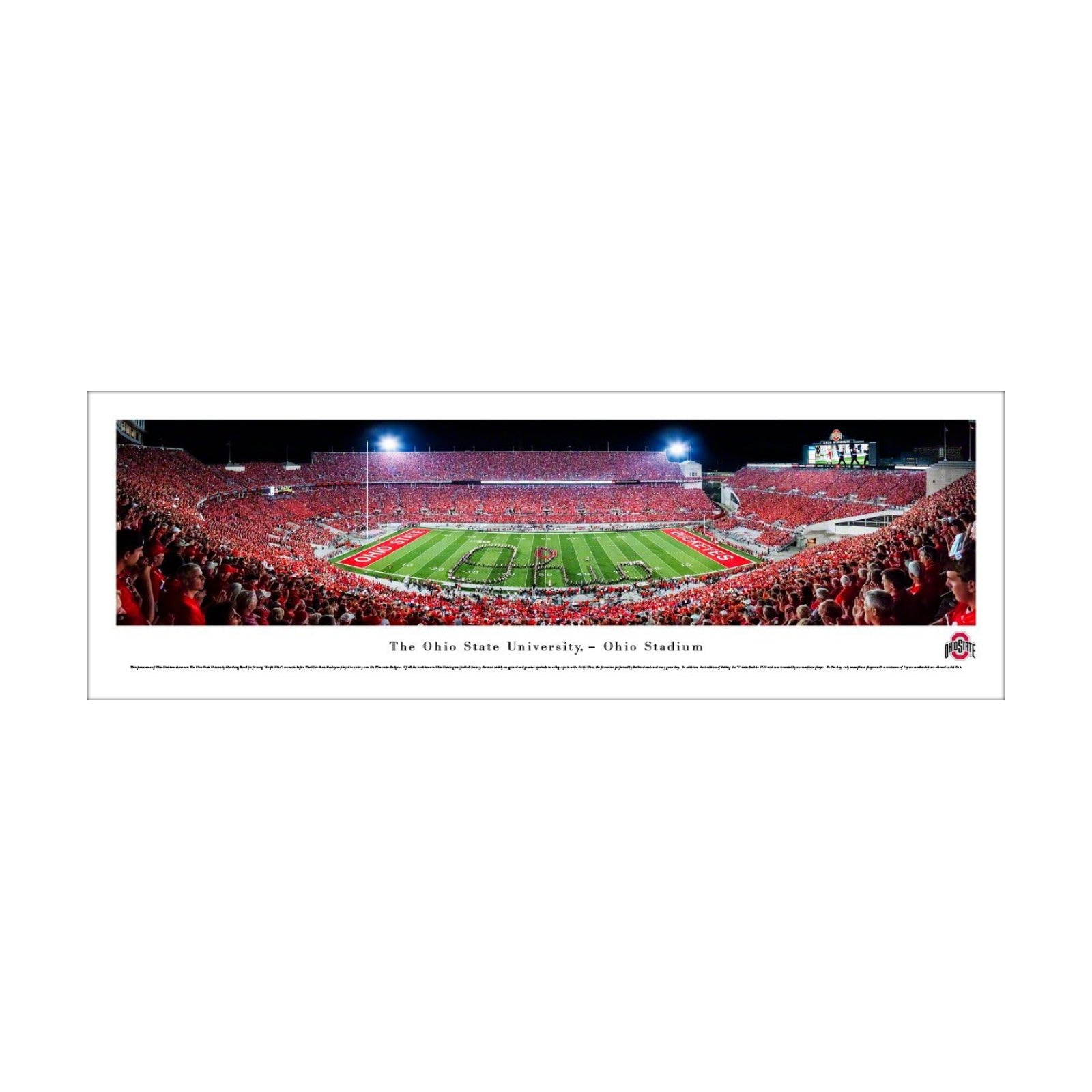 Ohio State Football / Poster / 40 x 13.5