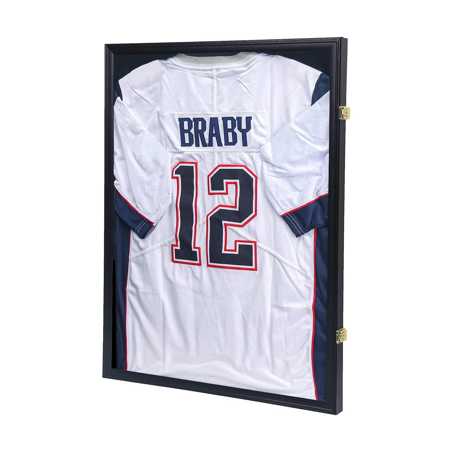 KCRasan Jersey Display Frame Case - Large Lockable Frames Shadow Box | UV Protection for Baseball Basketball Football