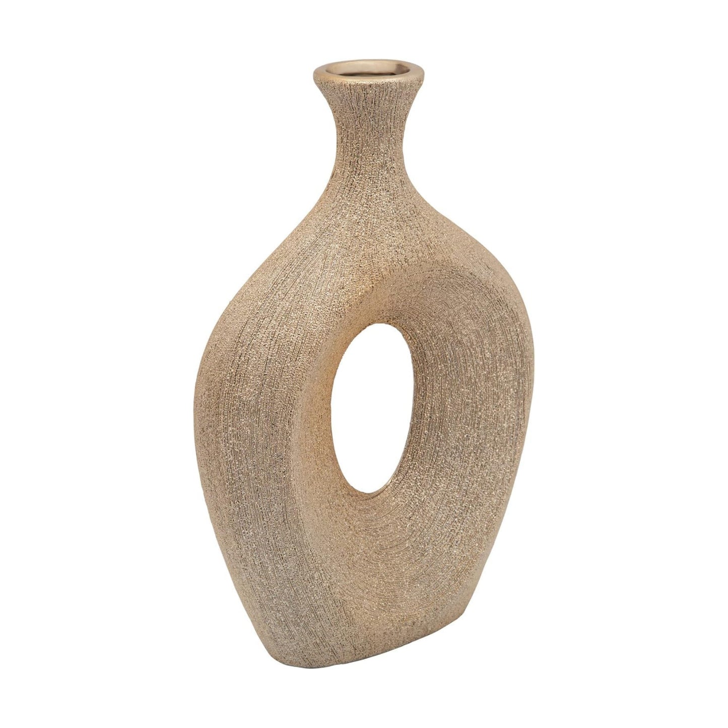 Ceramic Decorative Vases / Gold