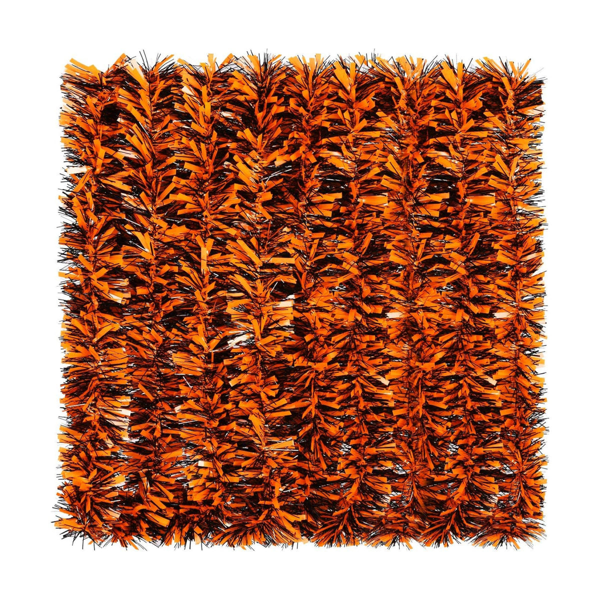 26 ft Halloween Tinsel Garland Hanging Black Orange Garland Decoration