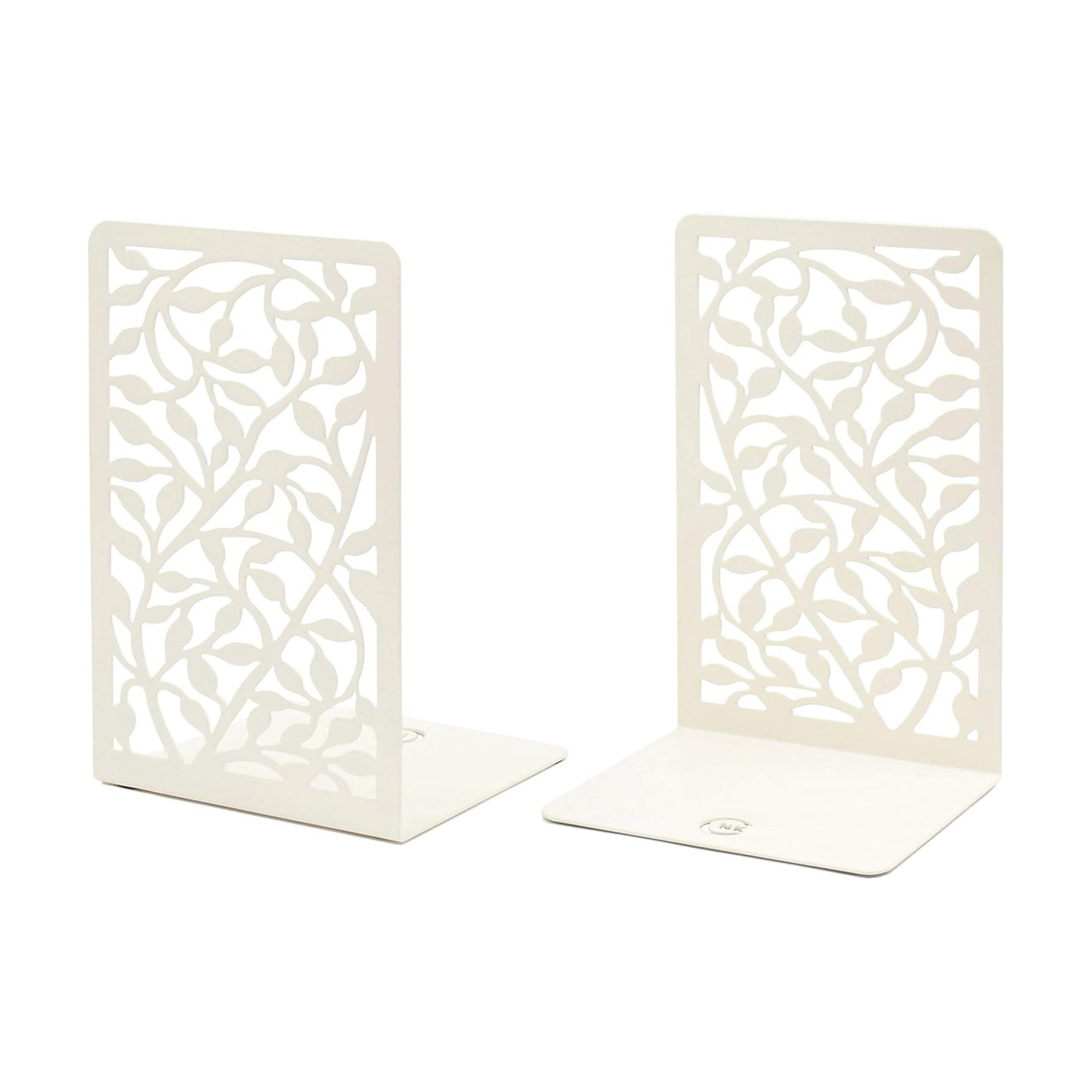 Metal for Heavy Books / White / Set of 2