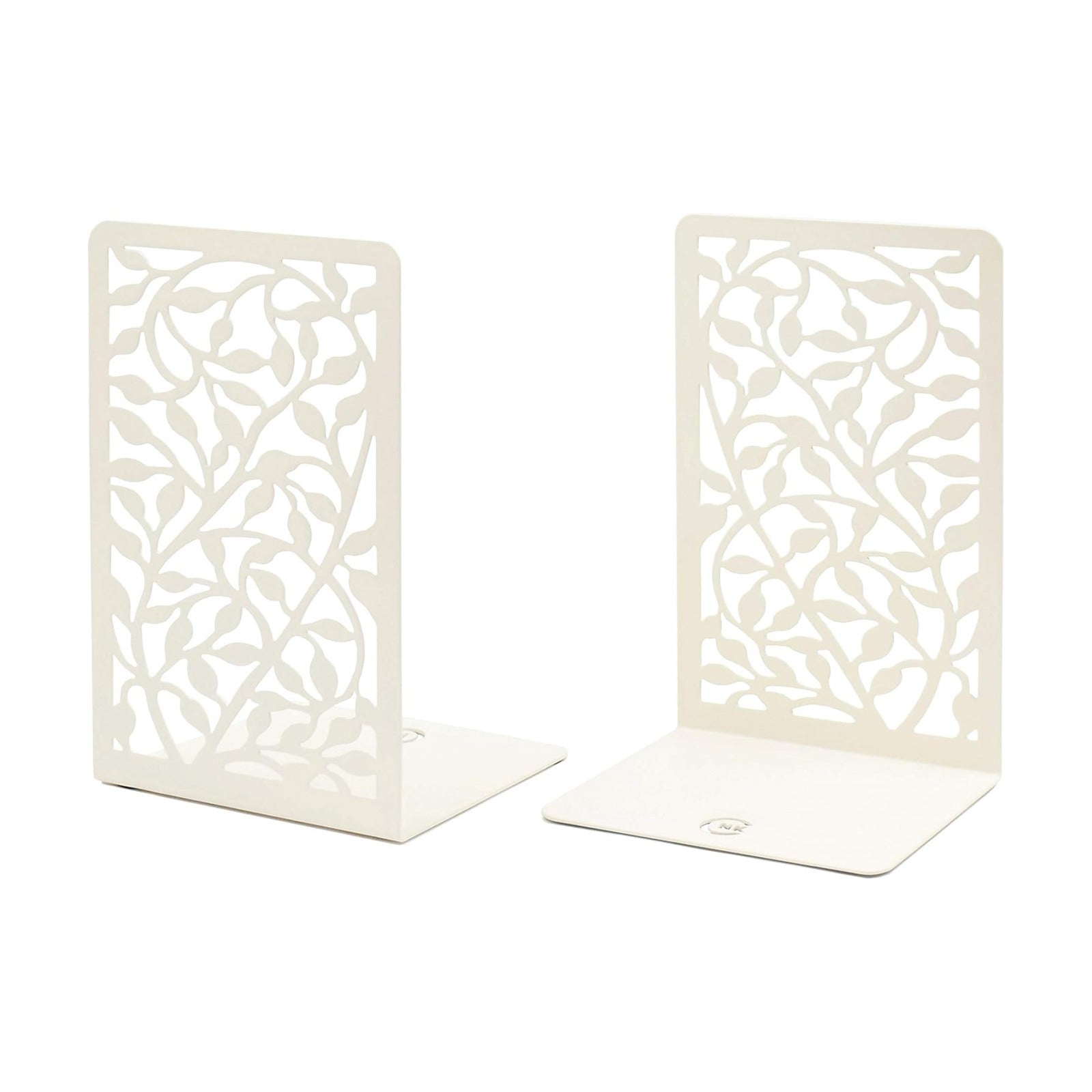 Metal for Heavy Books / White / Set of 2