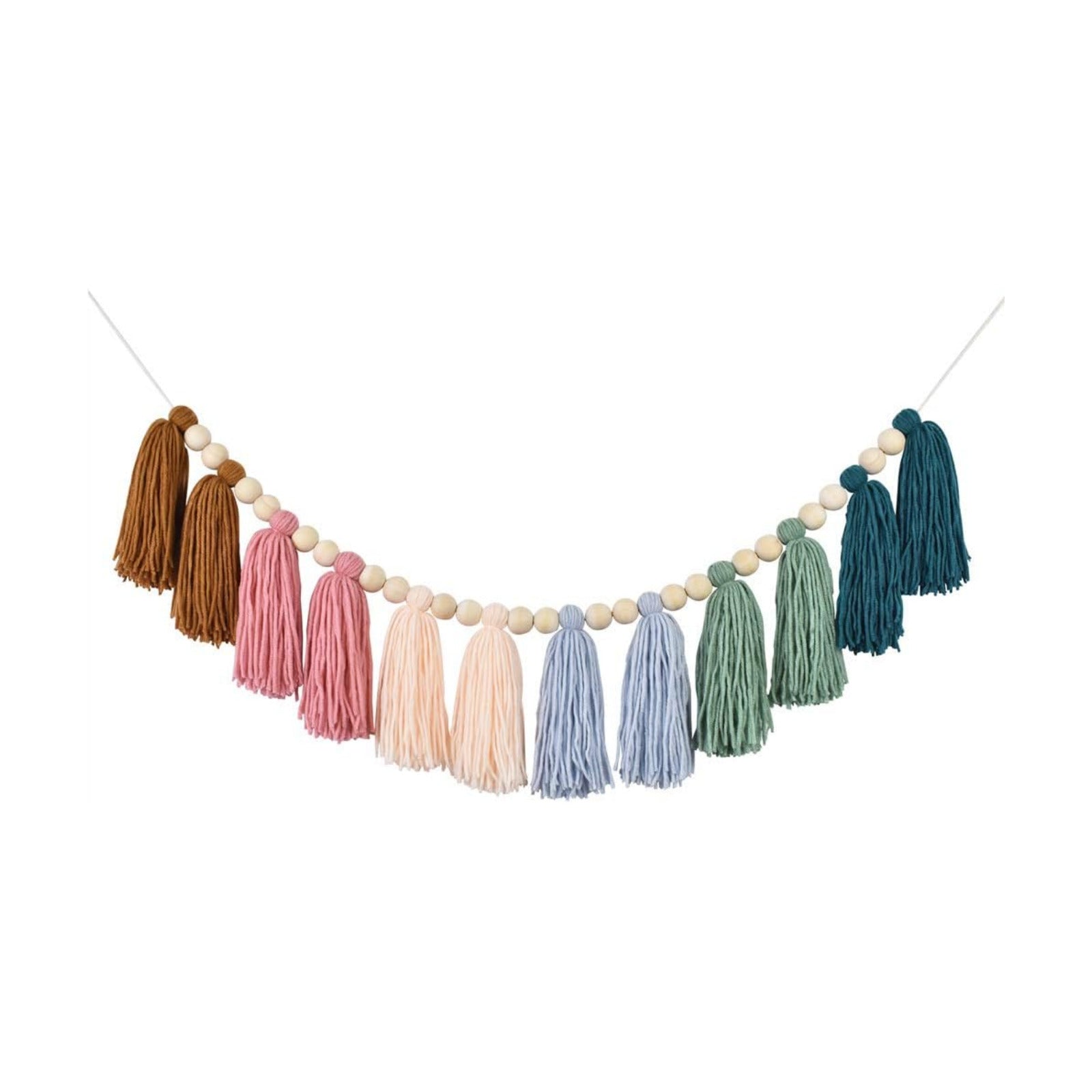 DrCor Boho Tassel Garland / Earth Tone