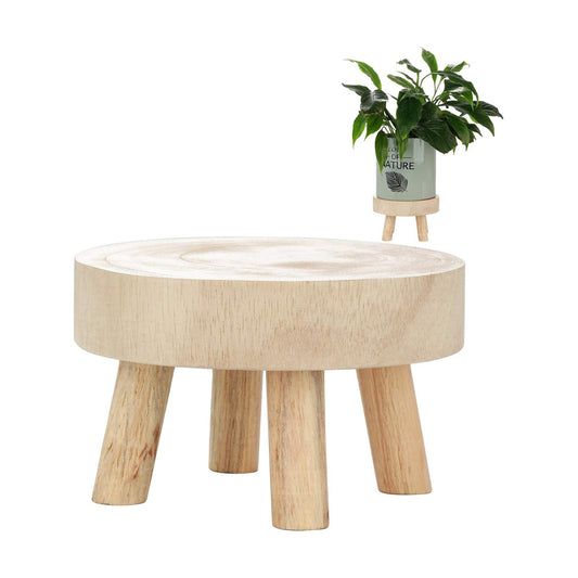 Wood Plant Stands Gardening Stool Indoor Plant Stands Vintage Wood Grain Garden Plant