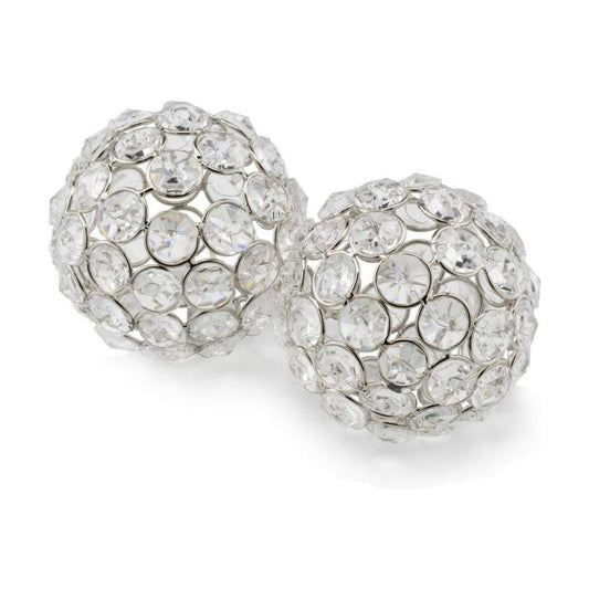 . Facetas Cristal Sphere / 3 Inch / Set of 2