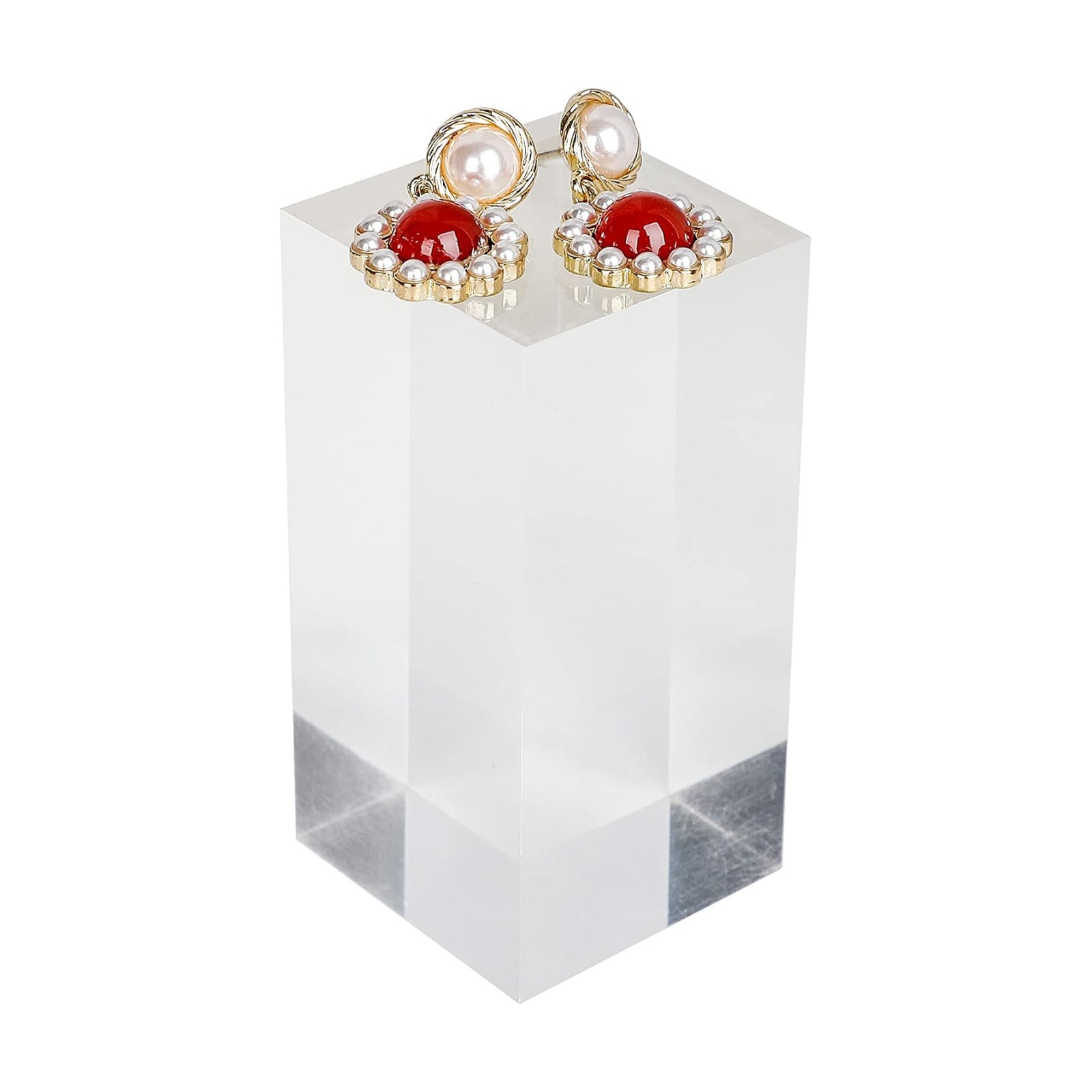 jewelry stand display risers / 57 x 3.15 / 1.57 L X1. H Inch / Clear