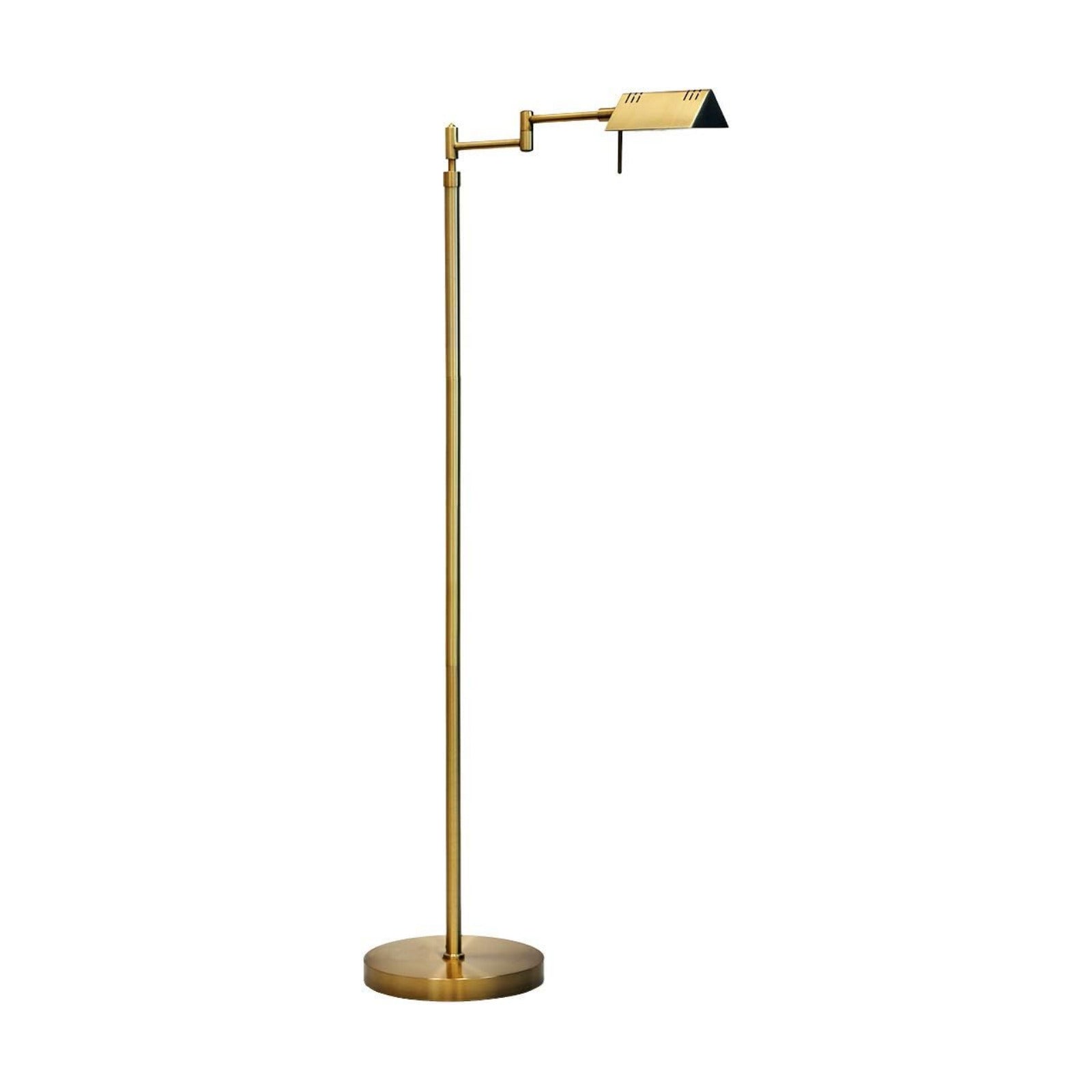 O’Bright Dimmable LED Pharmacy Floor Lamp, 12W LED, Full Range Dimming, 360 Degree Swing Arms, Adjustable Heights
