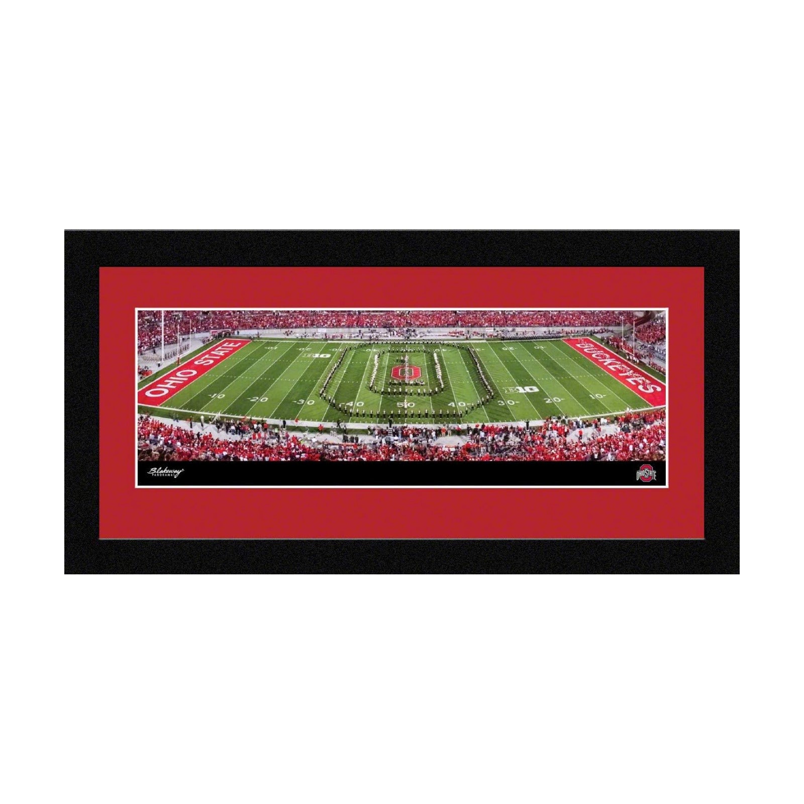 Ohio State Football / 8 x 8 / 16 5/ 1/8-inches