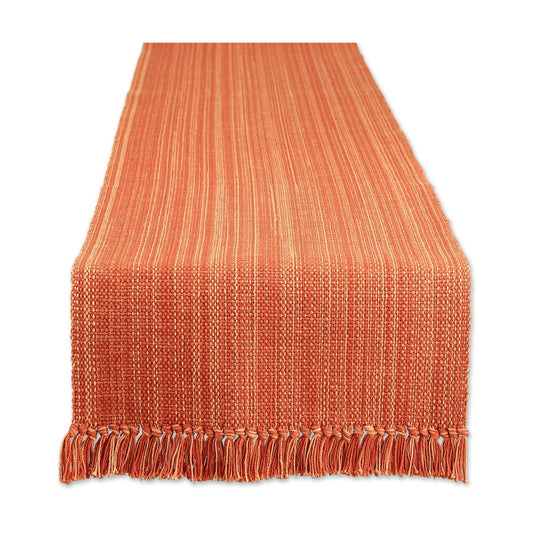 DII Variegated Tabletop Collection, Table Runner3x72, Spice