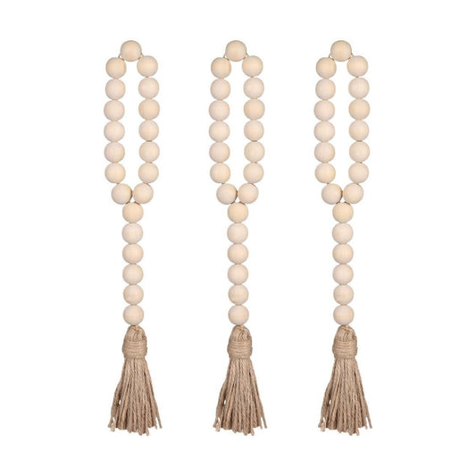 Wood Bead Garland / Set of 3