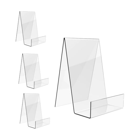 Acrylic Book Stand / Clear / 6 Inch