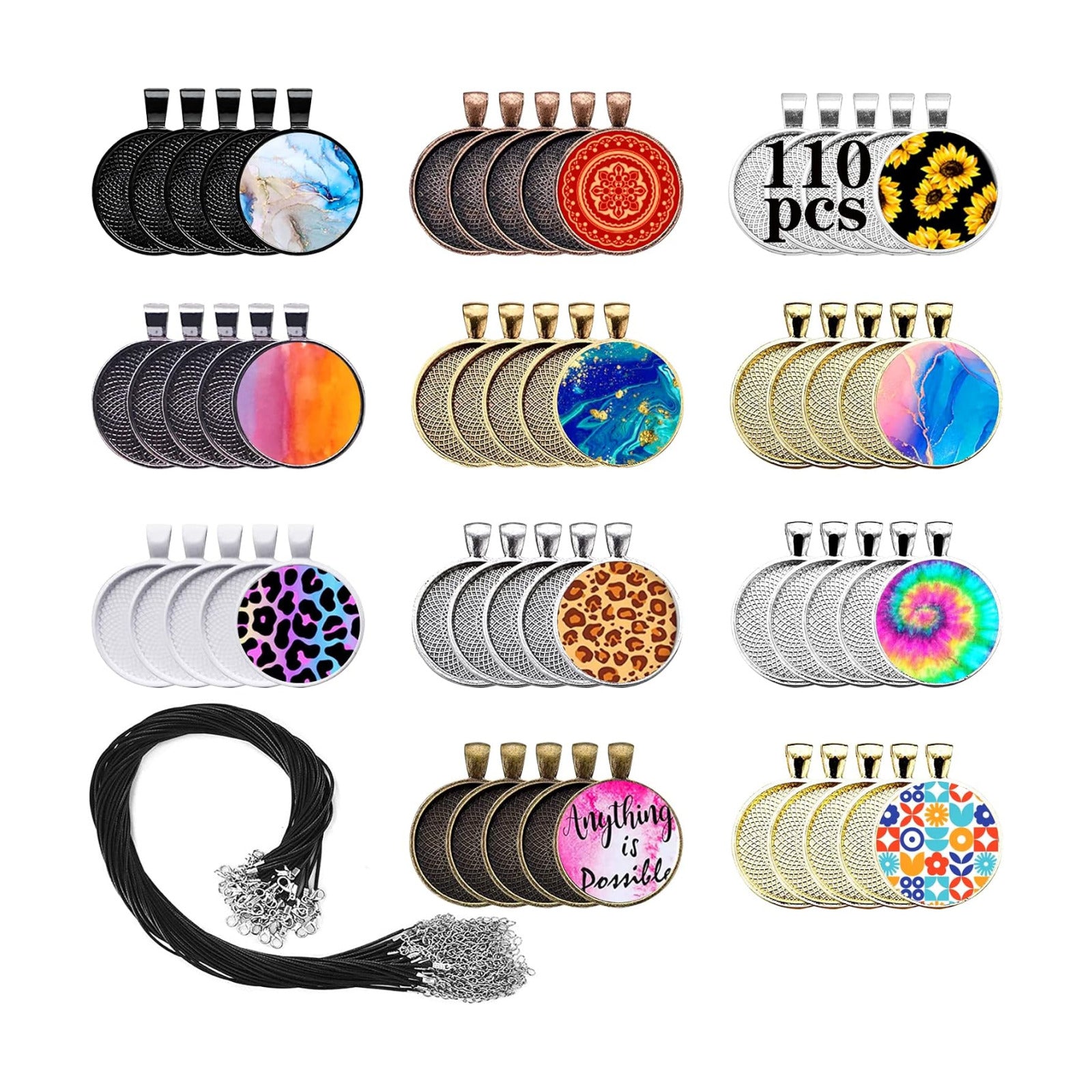 Round Tray Set / Set of 110