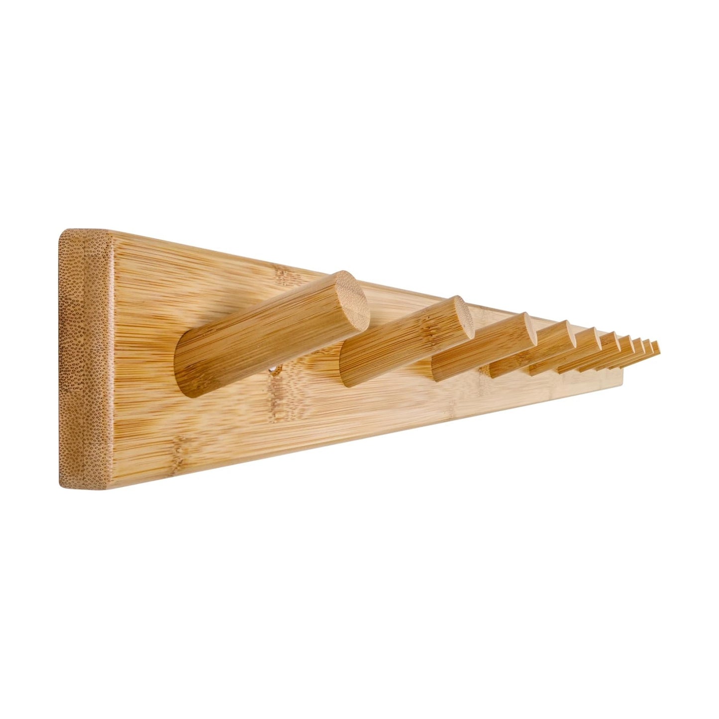 WEBI Coat Rack Wall Mounted,10 Hooks,38" Long Coat Hanger Wall Mount,Peg Rail Hat Hooks for Hanging