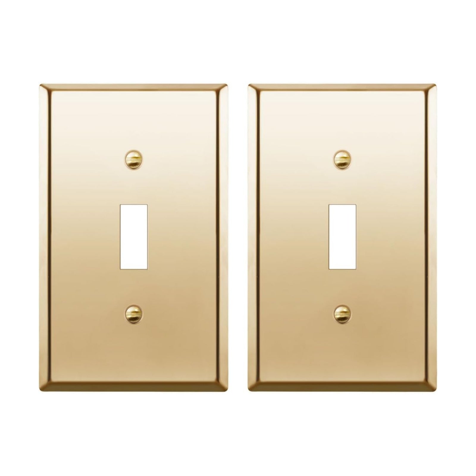 ENERLITES Toggle Light Metal Wall Plate, Stainless Steel Switch Cover, Corrosion Resistant, Standard Size 1-Gang 4.50"