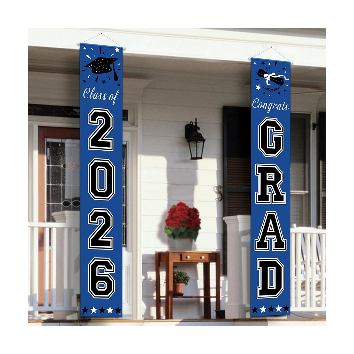 2026 Graduation Decorations / Blue