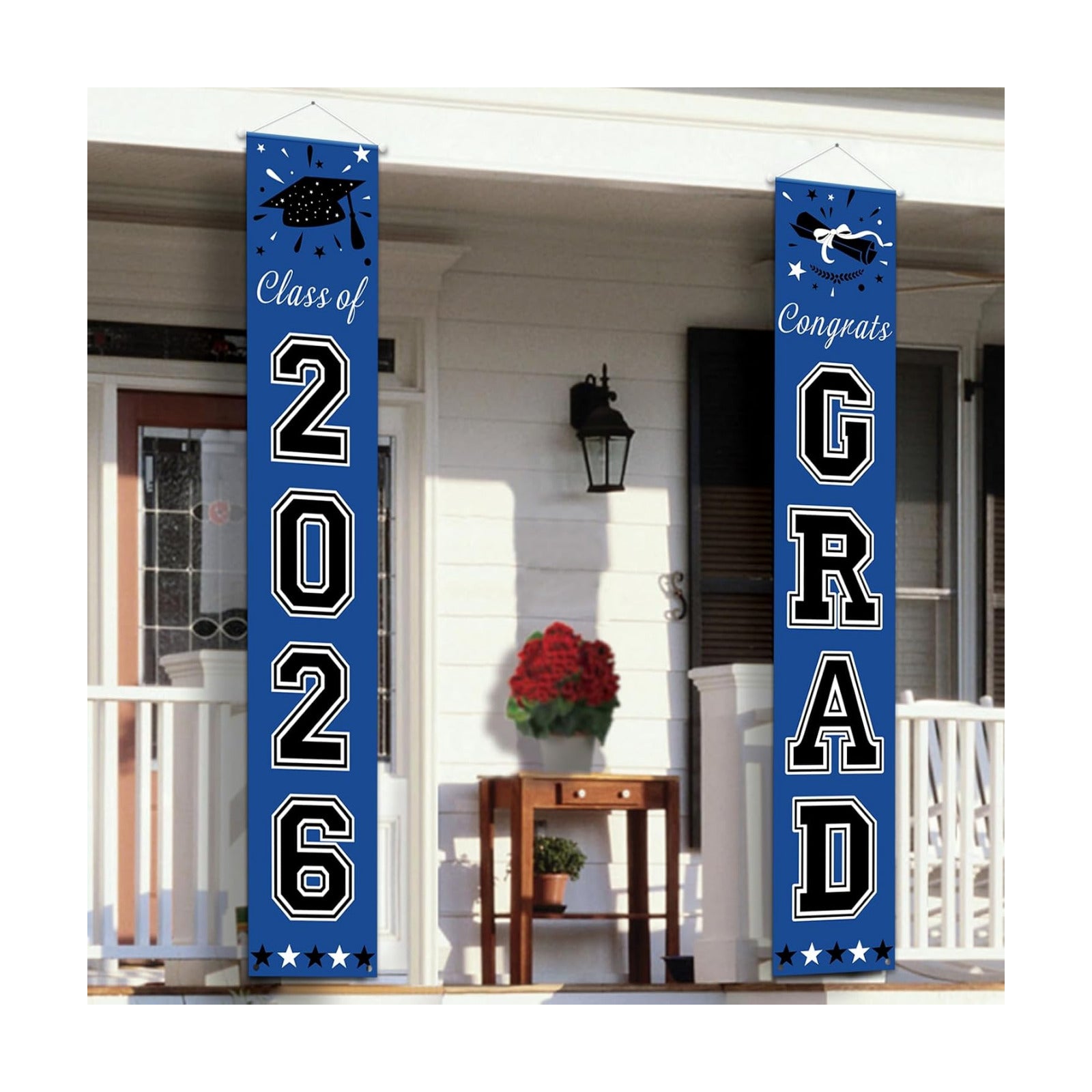2026 Graduation Decorations / Blue