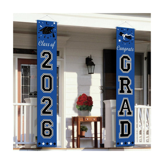 2026 Graduation Decorations / Blue