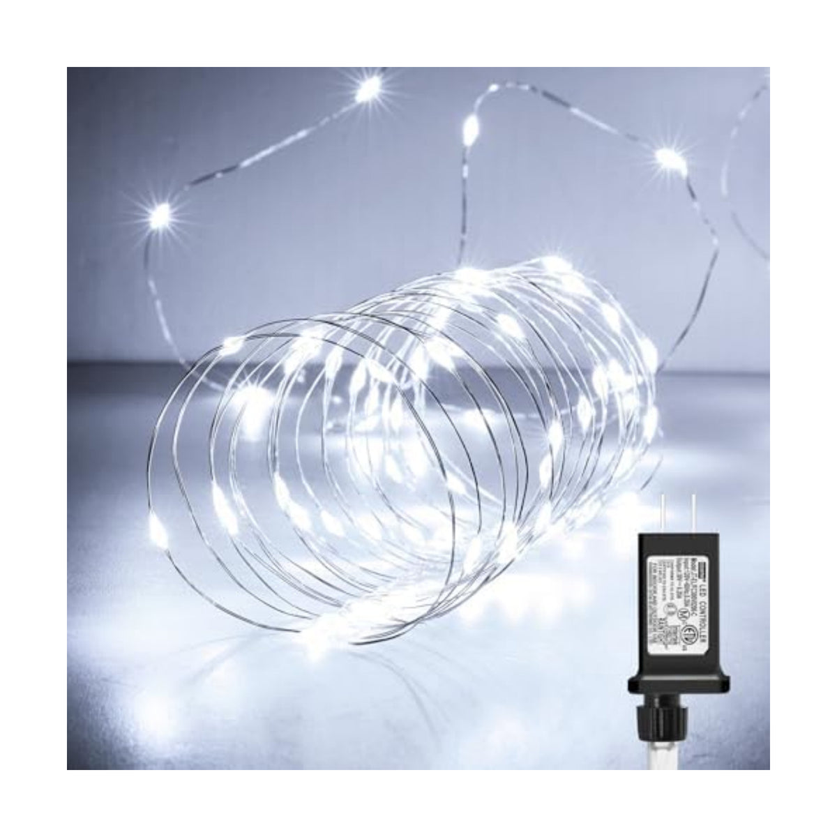 Minetom Fairy Lights Plug in, 99Ft 300LEDs String Lights for Bedroom
