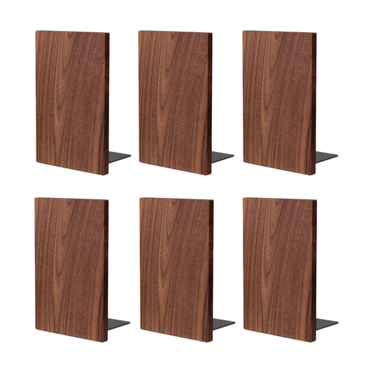 Non-Skid Bookends / 3 Pairs