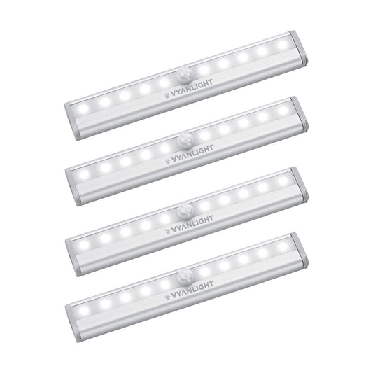 Under Cabinet Lighting – Motion Sensor Closet Lights, Battery Operated LED Strip Light Bar, Stick-On Wireless Indoor