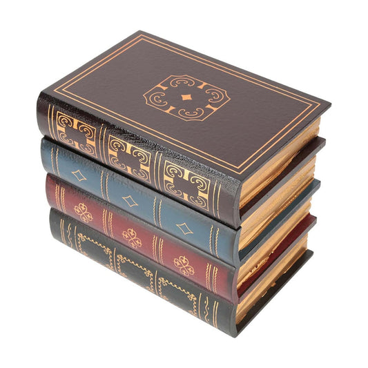 European Style Vintage Decorative Fake Book Storage Box Home Office Shelf Decoration