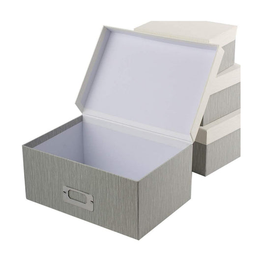 Photo Boxes / in Waterproof Storage Boxes / Dark Grey#031 / 4 Inch