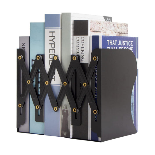 Metal Bookends for Heavy Books / Black