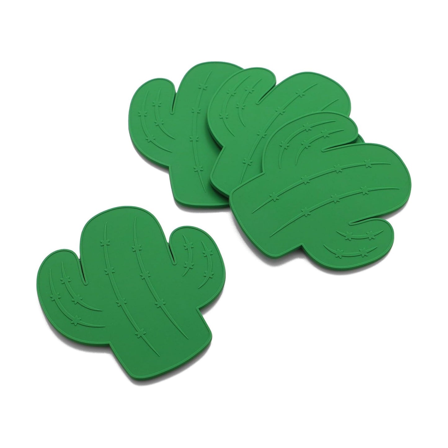Reusable Coasters for Drinks / Cactus
