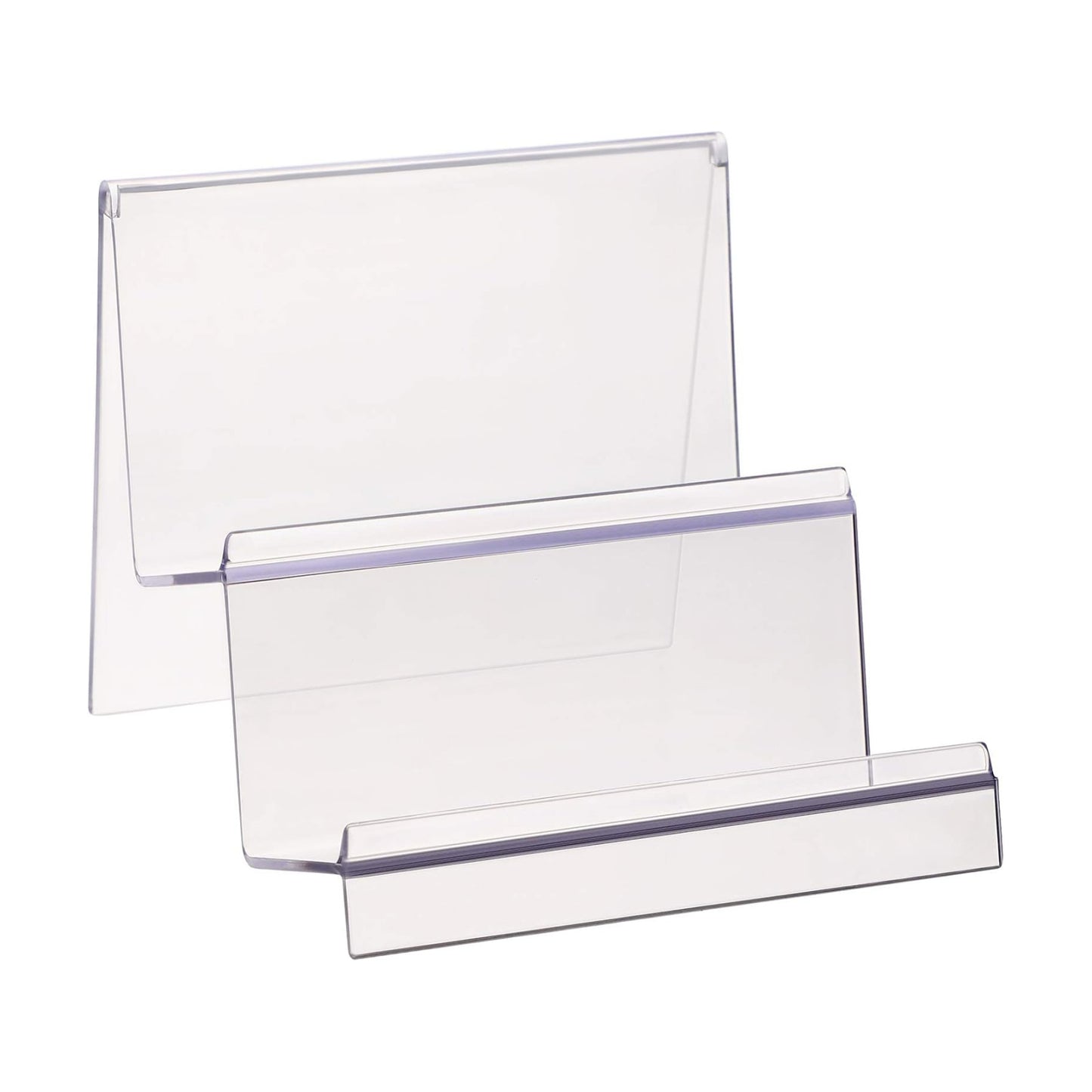 Acrylic Purse Display Stand Holder Wallet Stand Handbag Purse Display Stand Glasses / 2 Tier / Clear