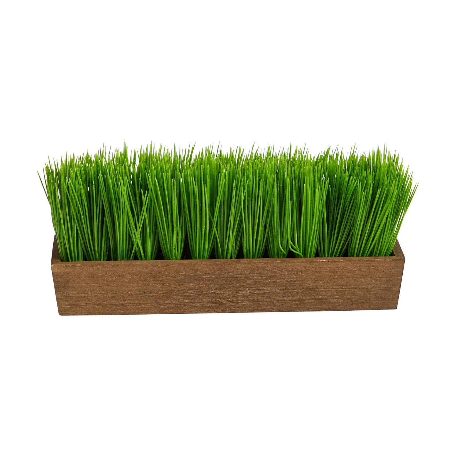 . Grass Artificial Plant in Decorative Planter / 12 Inch