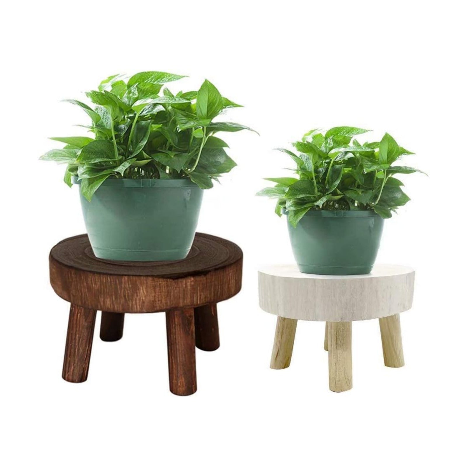 Mini Wooden Stool Display Stand / BS+HM / Set of 2