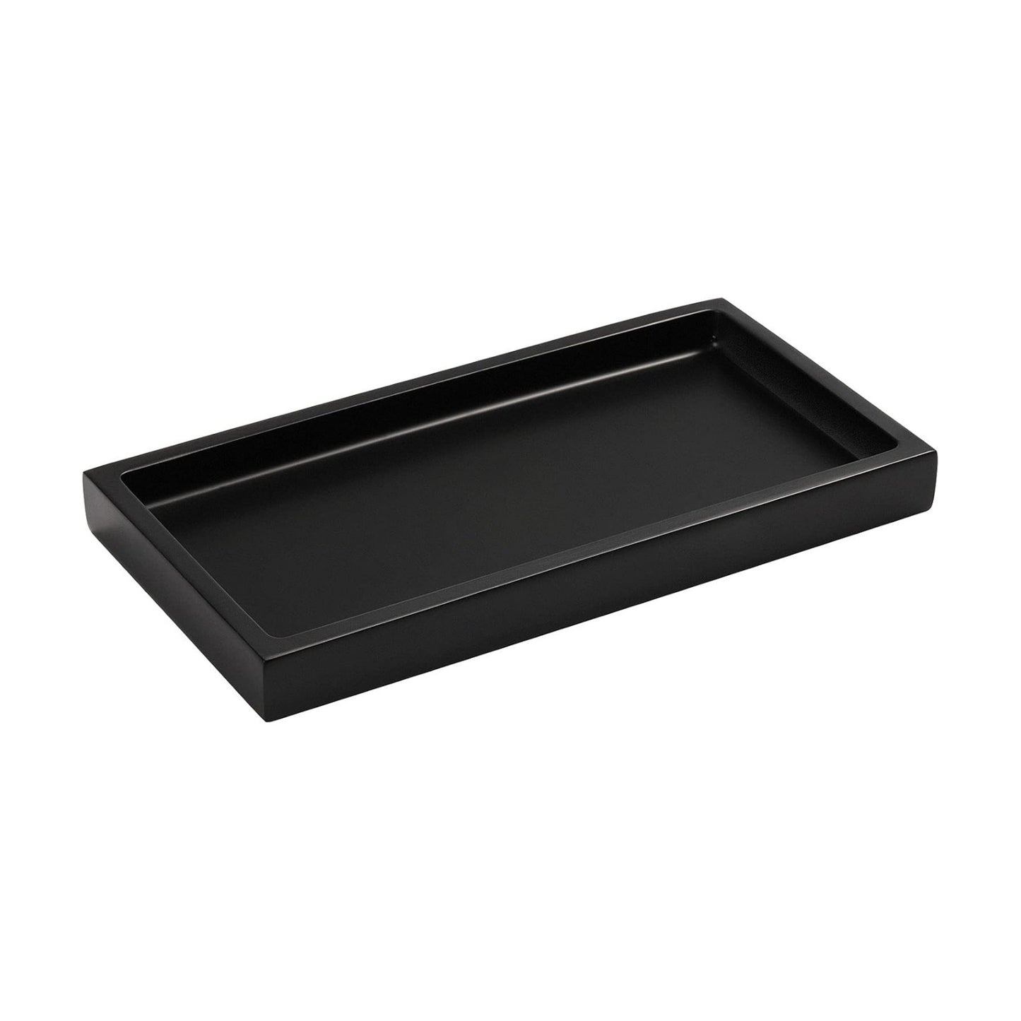 Bathroom Vanity Tray / Black / Mini / 8 x 4