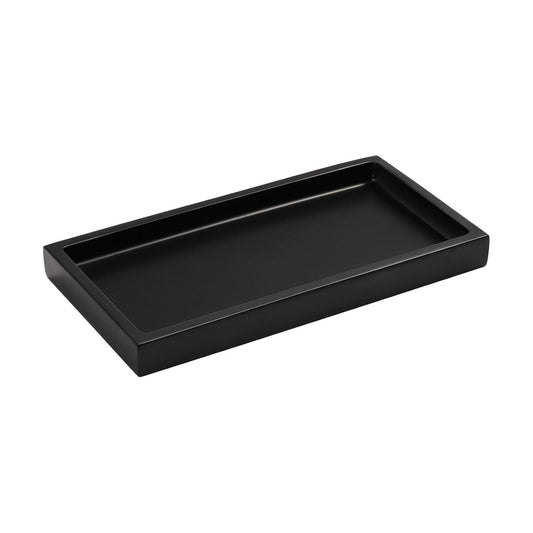 Bathroom Vanity Tray / Black / Mini / 8 x 4