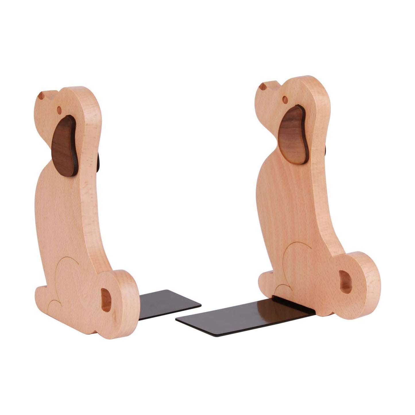 Decorative Dog Wooden Bookends for Kids / Puppy