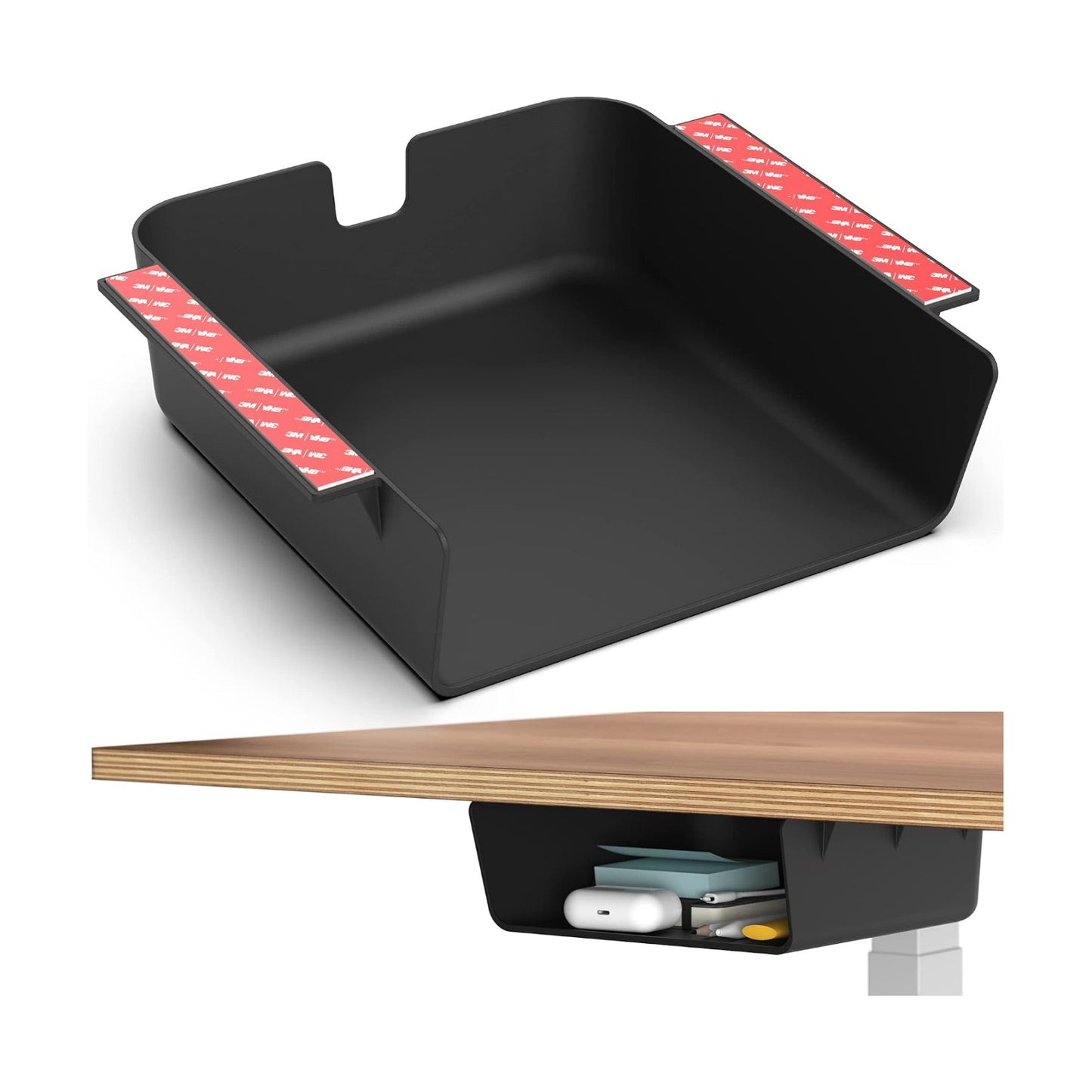 HumanCentric Under Desk Storage Shelf, Drawer Organizer | Office, Workstations, Tables, Sit Stand Desks, Gaming Setups