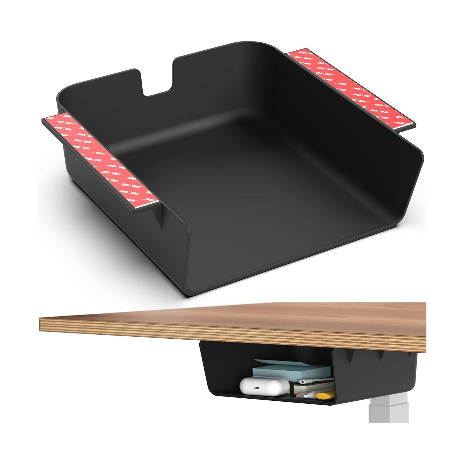 HumanCentric Under Desk Storage Shelf, Drawer Organizer | Office, Workstations, Tables, Sit Stand Desks, Gaming Setups