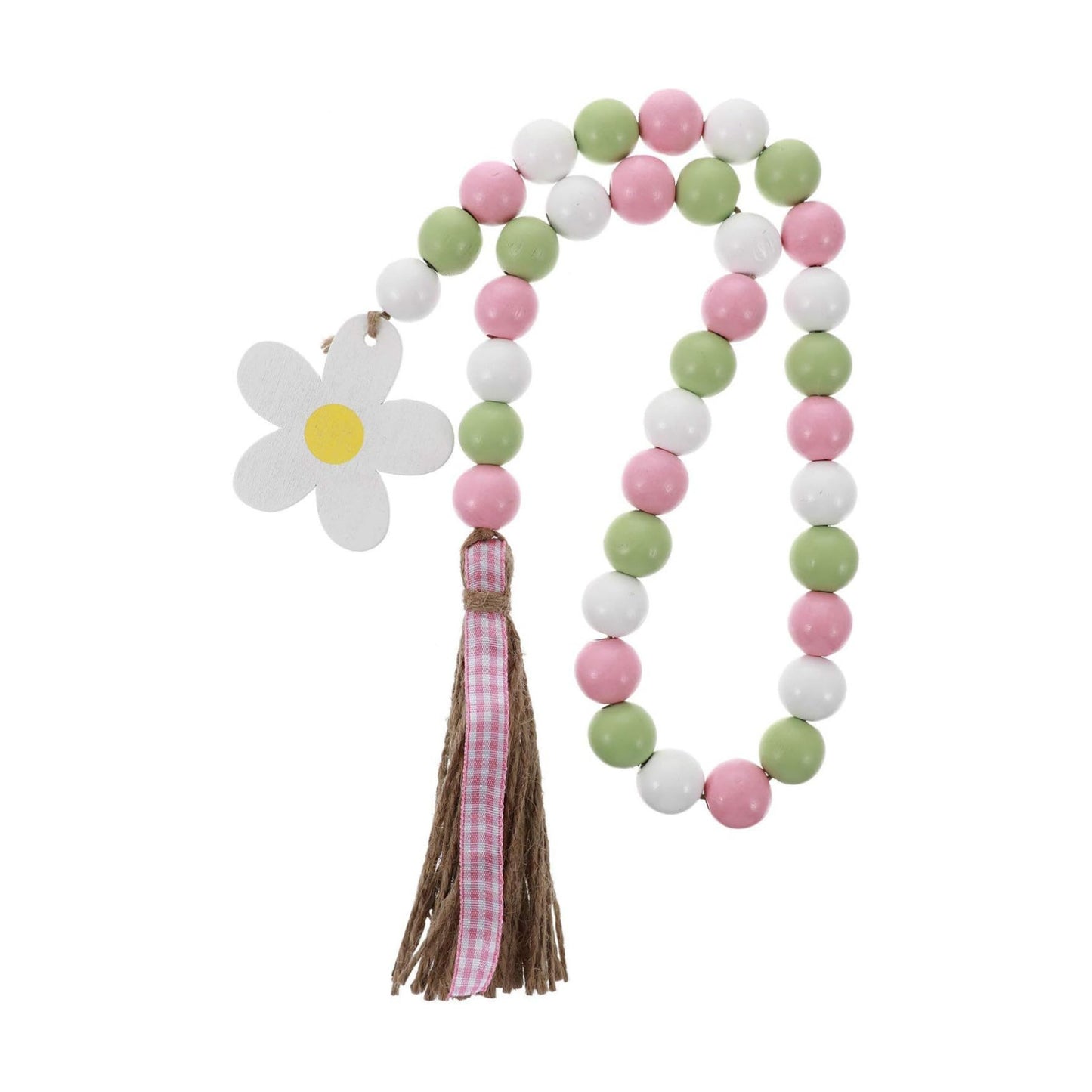 Wood Bead Garland / Natural
