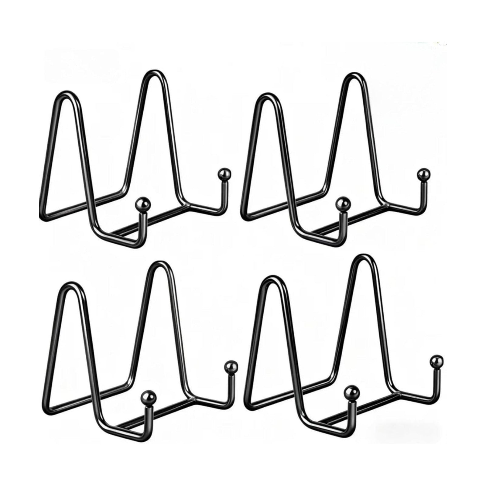 Decorative Plate Stand Display Stands Holders Plate Holder Stands for Photo / Set of 4