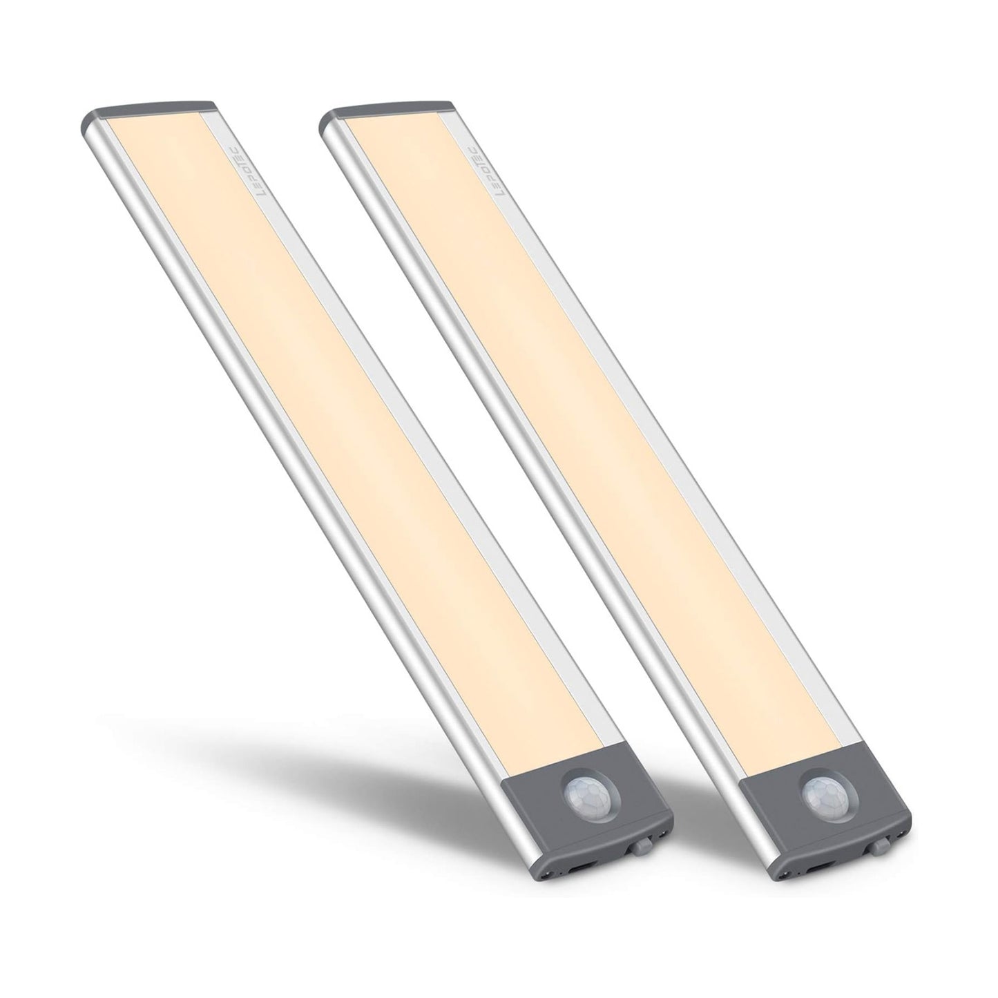 30-LED Motion Sensor Cabinet Light,Under Counter Closet Lighting, Wireless USB Rechargeable Kitchen Night