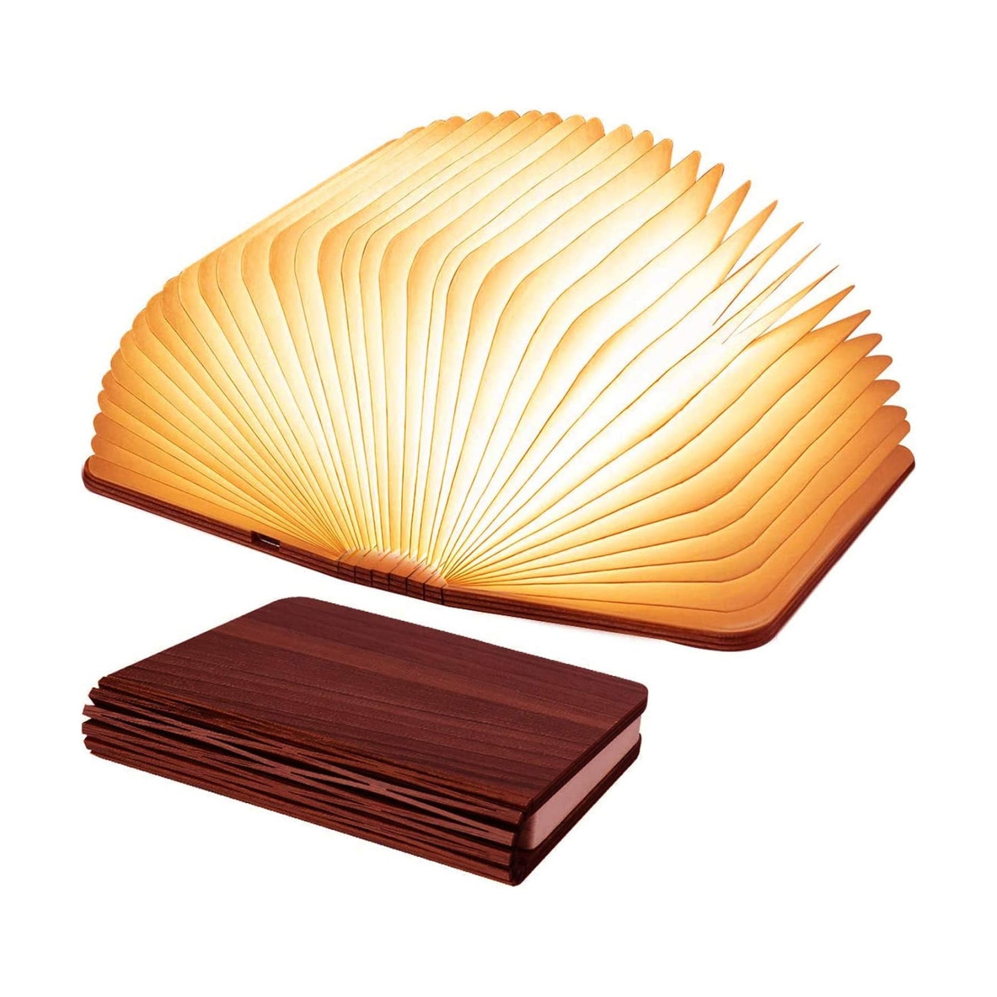Wooden Book Lamp / 3 Colors