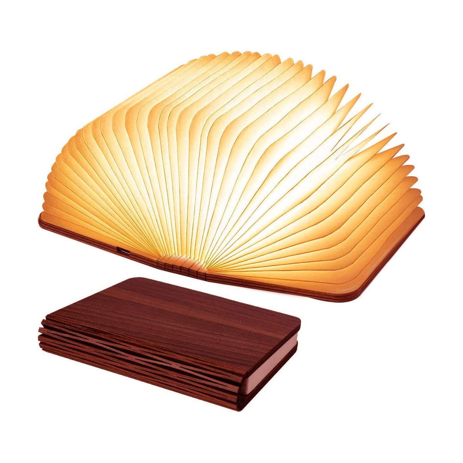 Wooden Book Lamp / 3 Colors