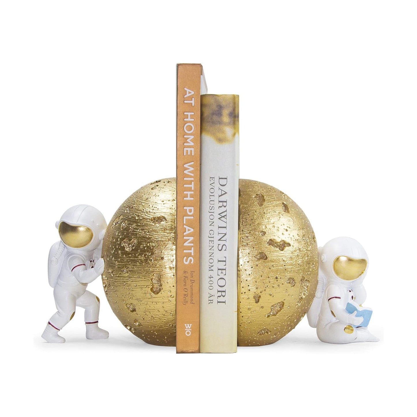 Moon Book Stoppers to Hold / Gold