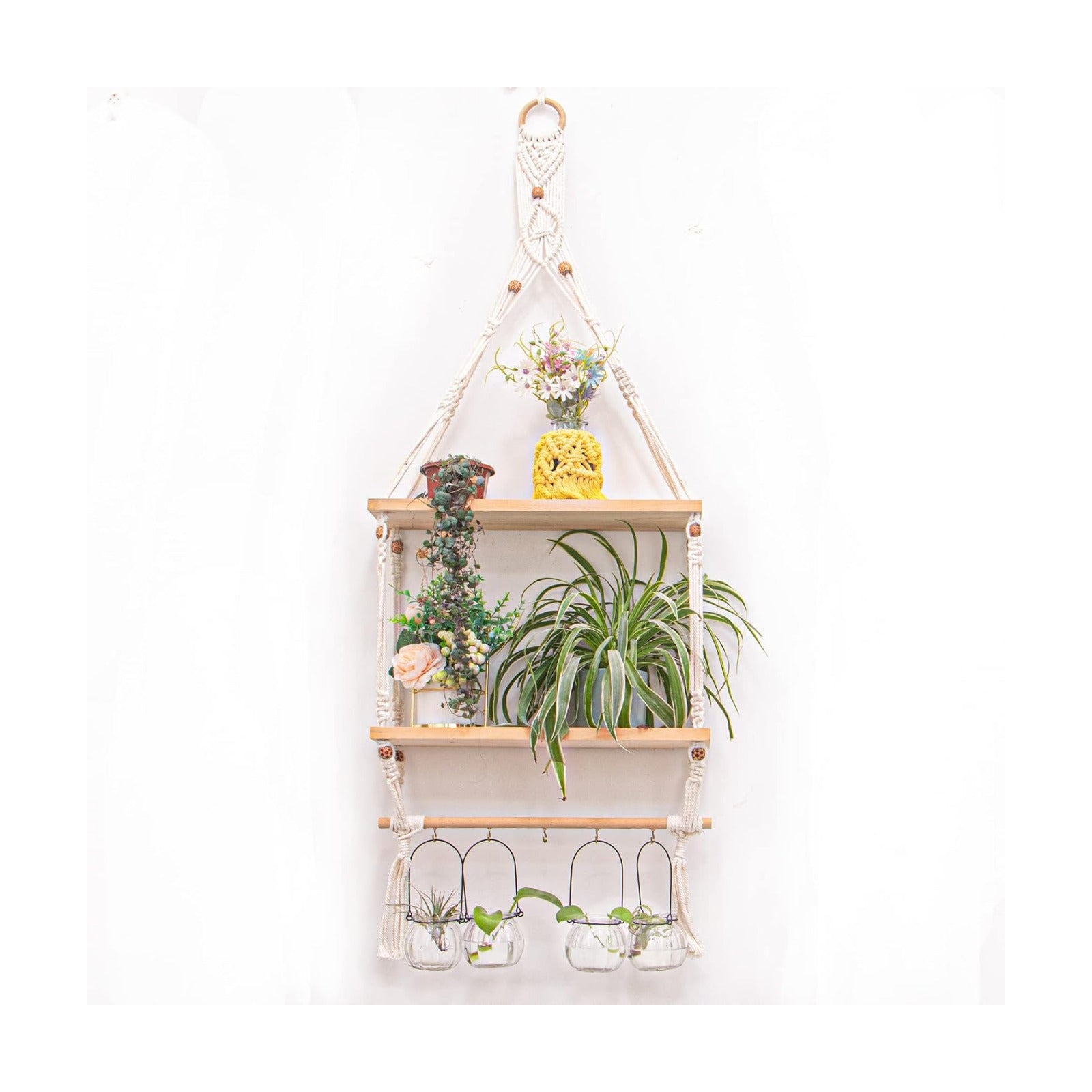 Woven Rope Organizer / 2tier Shelves