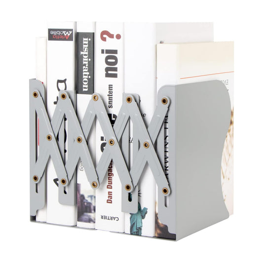 Metal Bookends for Heavy Books / Gray
