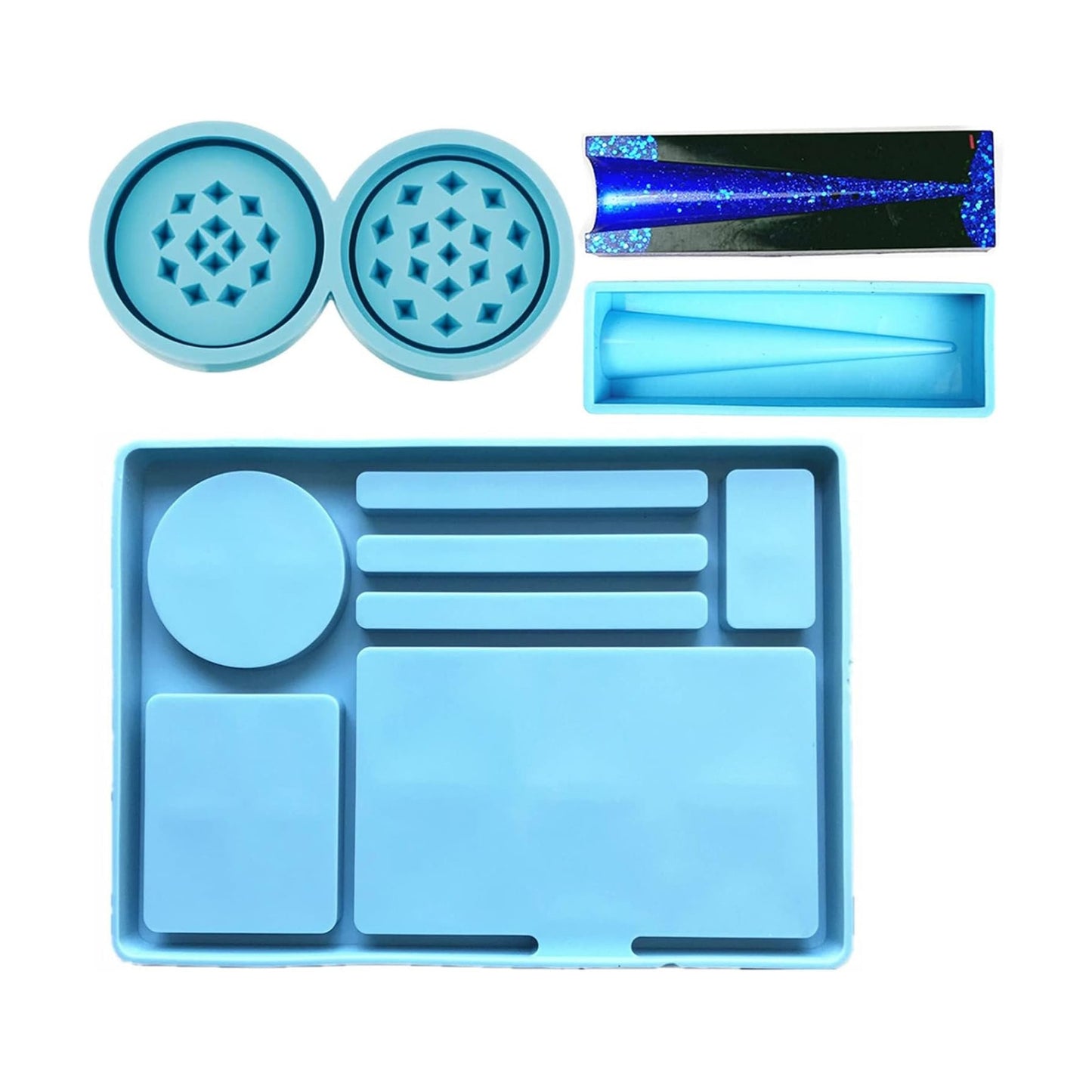 Rolling Tray Silicone Mold Set / Set of 3