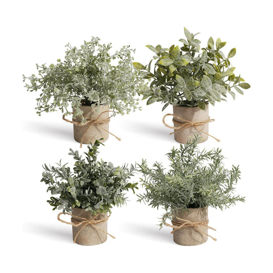 Artificial Plants Indoor / Nature / Set of 4