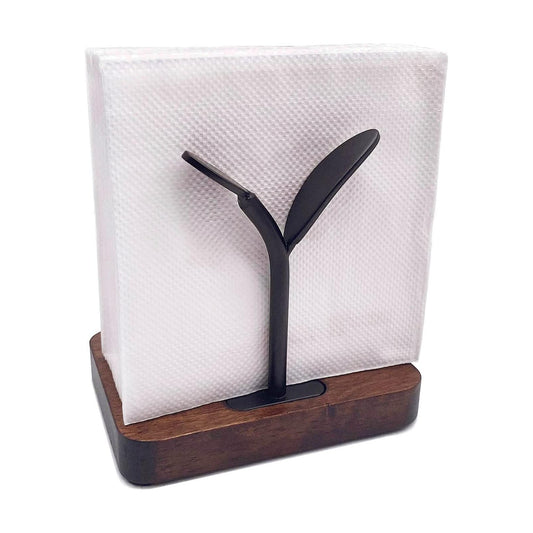 Wooden Napkin Holder / Leaf Napkin Holder
