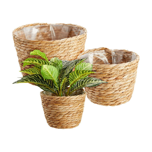 Seagrass Indoor Planter Set