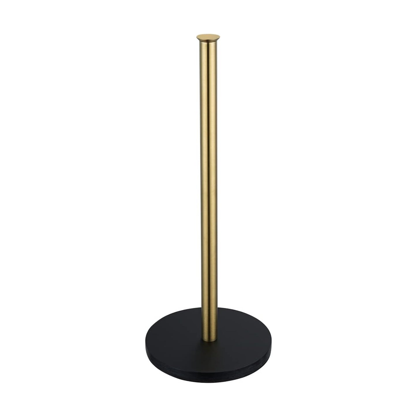 JQK Toilet Paper Storage Stand Gold, 304 Stainless Steel Thicken 0.8mm Tissue Reserve Holder Dispenser for Bathroom