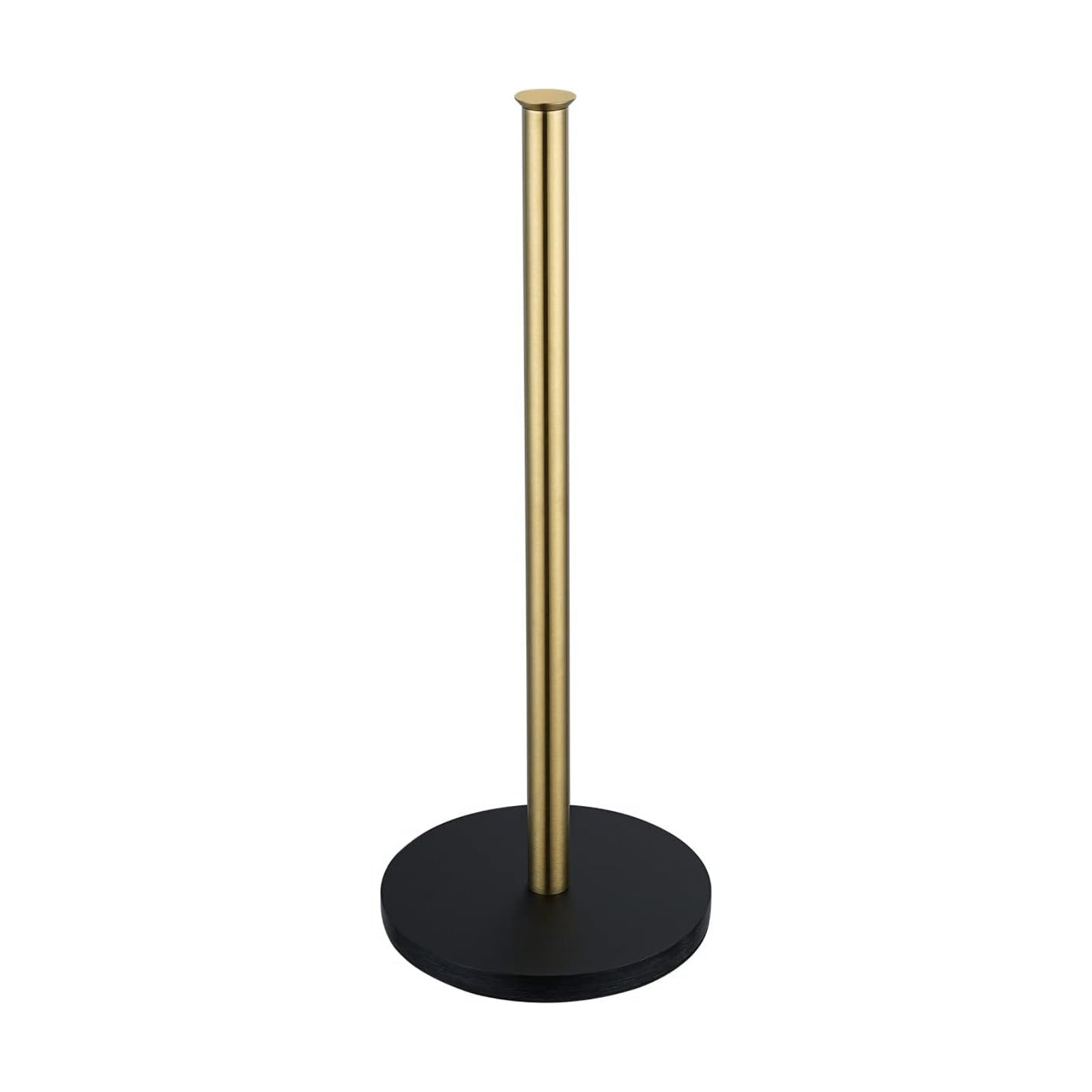 JQK Toilet Paper Storage Stand Gold, 304 Stainless Steel Thicken 0.8mm Tissue Reserve Holder Dispenser for Bathroom